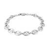 Bracelet Brillaxis maille grain de café 21cm - vue V1