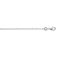 Chaîne Brillaxis argent rhodié 50cm
1.9 mm