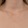 Collier Brillaxis solitaire 3mm - vue V2