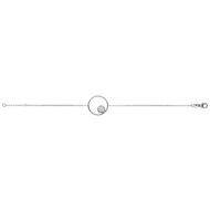 Bracelet Brillaxis argent rhodié empierré