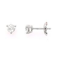 Boucles d'oreilles puces diamants or 18 carats
0.70 ct