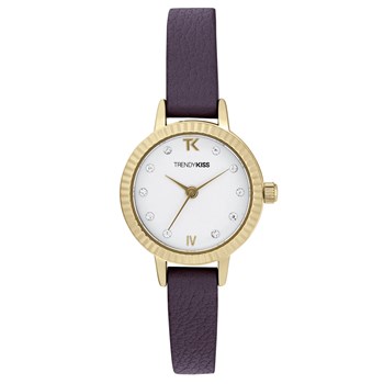 Montre analogique bracelet cuir CONSTANCE