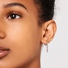 Boucles d'oreilles pendantes plaqué or ou argent BINTI - PD Paola - vue V2