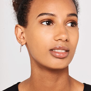 Boucles d'oreilles pendantes plaqué or ou argent BINTI - PD Paola