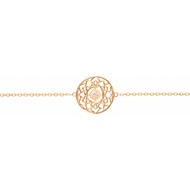 Bracelet Plaqué Or Jaune et Diamant - La Garçonne