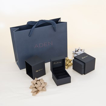 Bague Homme avec Pierre Blanche sur Argent 925 Vieilli | Aden