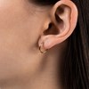 Boucles d'oreilles 'Créoles Simplicité' Or jaune - vue V3