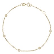 Bracelet 'Rayonnant' Or jaune et Diamant