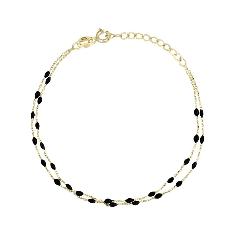 Bracelet 'Améthyste' Or jaune