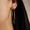 Boucles d'oreilles 'Fraternité' Or jaune - vue V2