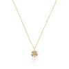 Pendentif 'Cotonade' Or jaune - vue V1