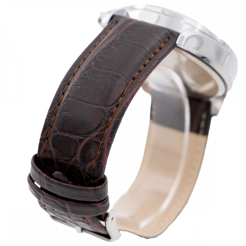 Montre Homme M. JOHN bracelet Cuir Marron - vue 3