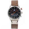 Montre Homme M. JOHN bracelet Cuir Marron - vue V1