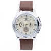 Montre Homme M. JOHN bracelet Cuir Marron - vue V1