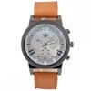 Montre Homme M. JOHN bracelet Cuir Marron - vue V1