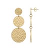 Boucles d'oreilles pendantes Naomie en Acier - vue V1