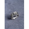 Chevalière Ivon en Acier 316L - vue V3