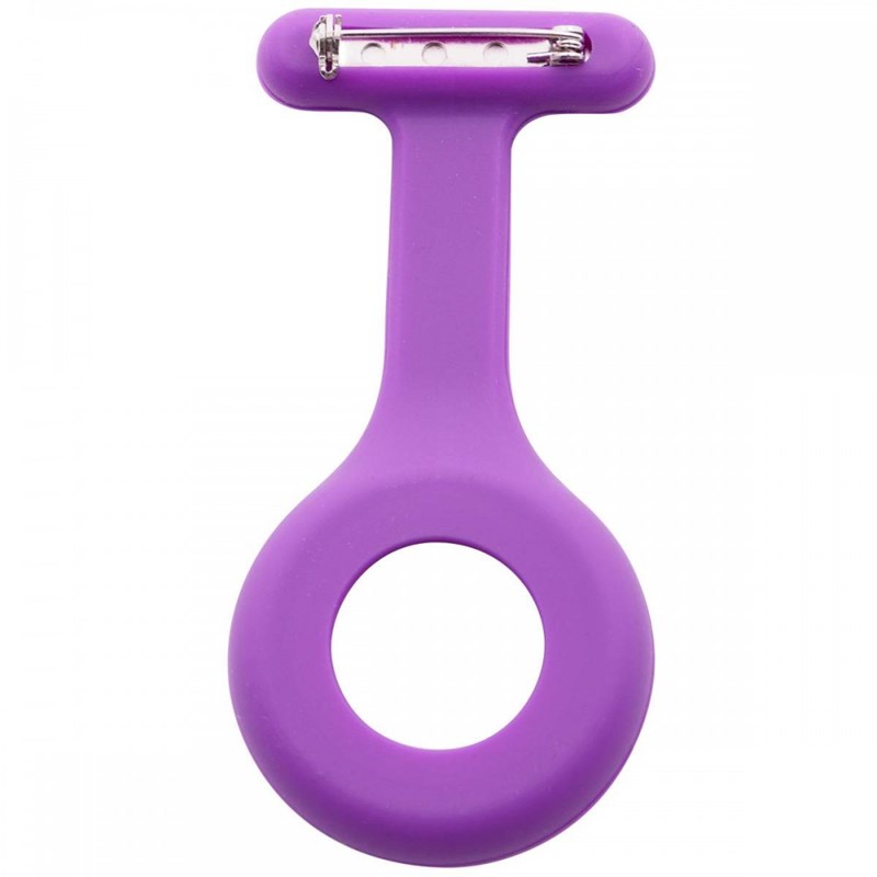 Coque Silicone Mauve Montre Infirmière KRAZY - vue 2