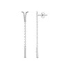 Boucles d'oreilles pendantes en Argent - vue V1