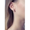Boucles d'oreilles pendantes en Argent - vue V2