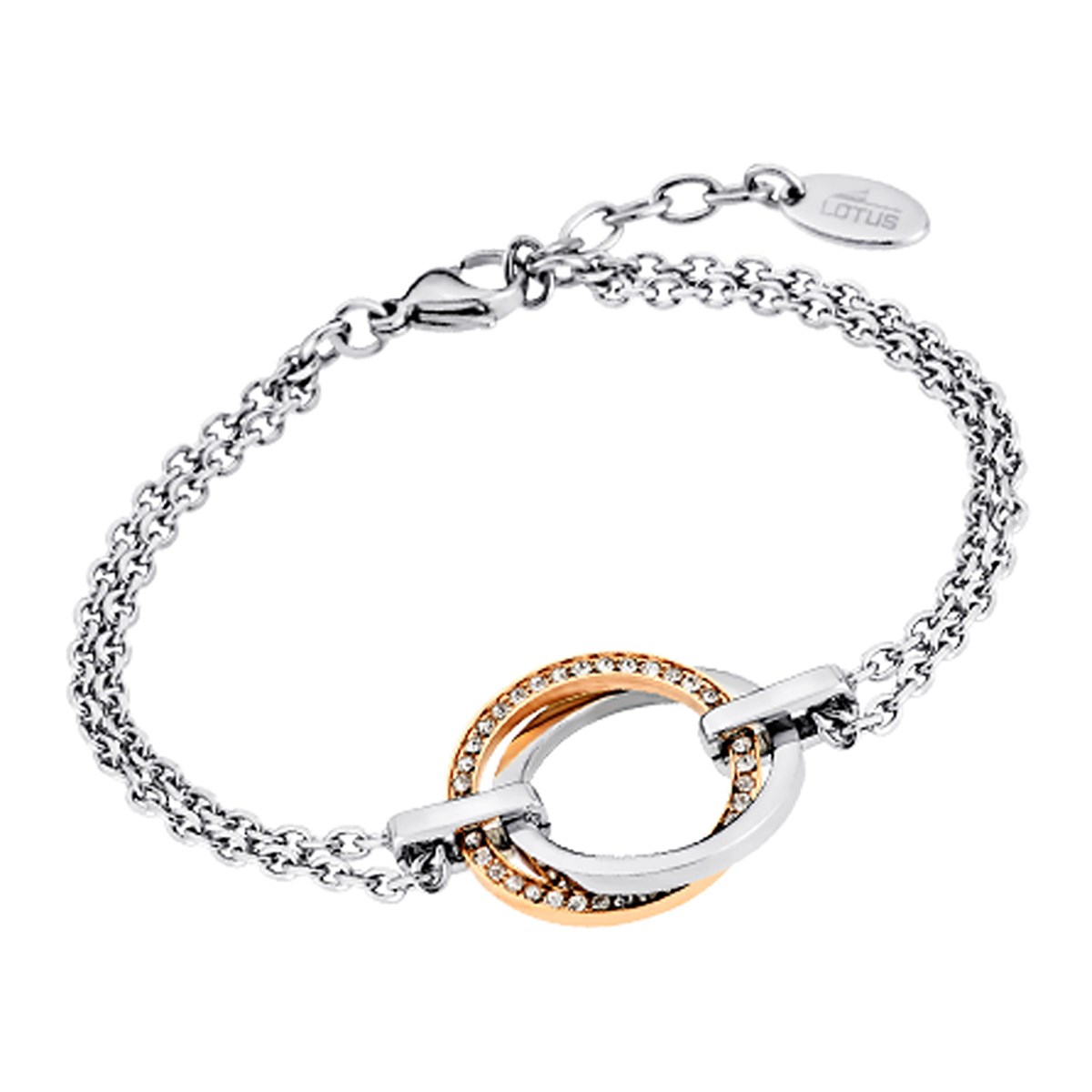 Bracelet Lotus Colelction Urban Woman double
anneaux