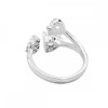 Bague Femme Ajustable LOVA Strass - vue V2