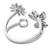 Bague Femme Ajustable LILA Strass - vue V2