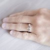 Bague Femme Ajustable ROSANA Strass - vue V3