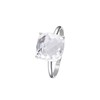 Bague ' Sophronie' Or blanc et Topaze - vue V1