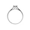 Bague 'Amoureuse' Or blanc et Diamants 0.03ct - vue V5