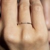 Bague 'Destin Radieux' Or blanc et Diamant - vue V2