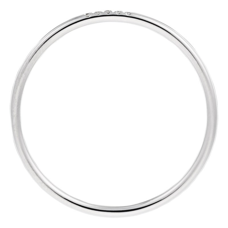 Bague 'Destin Radieux' Or blanc et Diamant - vue 4