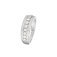 Bague ' Valentine' Or blanc et Diamant