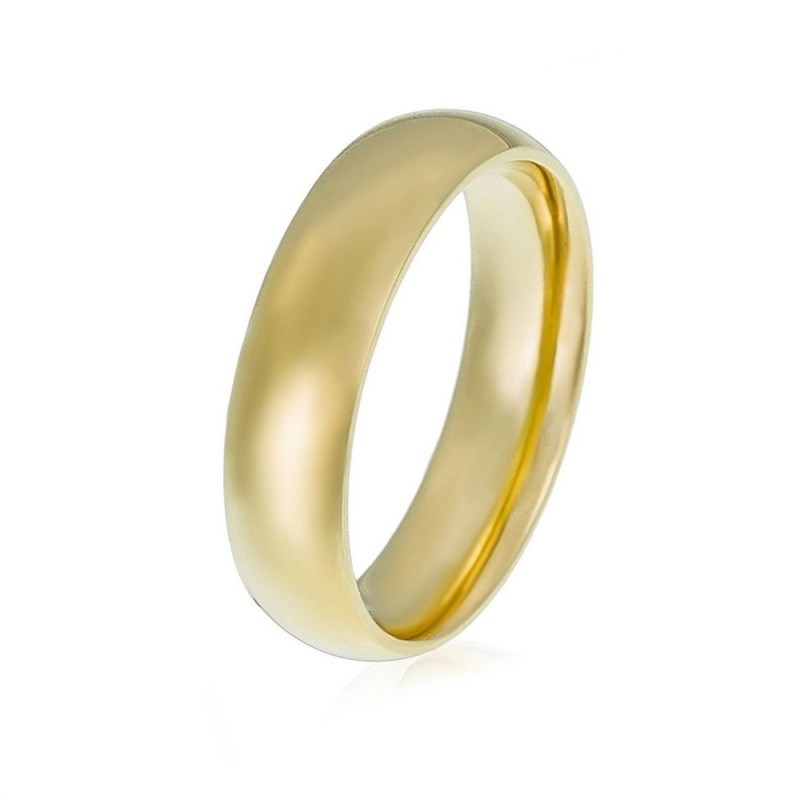 Bague Alliance'Éternité' Or jaune