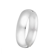 Bague Alliance'Éternité' Or blanc