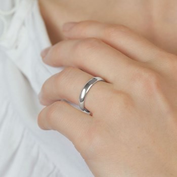 Bague Alliance 'La mienne' Or blanc