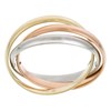 Bague 'Liberté' Or tricolore - vue V4