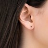 Boucles d'oreilles Or jaune  et pierres - vue V2