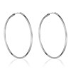 Boucles d'oreilles 'Vibration' Or blanc - vue V1