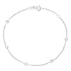 Bracelet 'Rayonnant' Or blanc et Diamant - vue V1