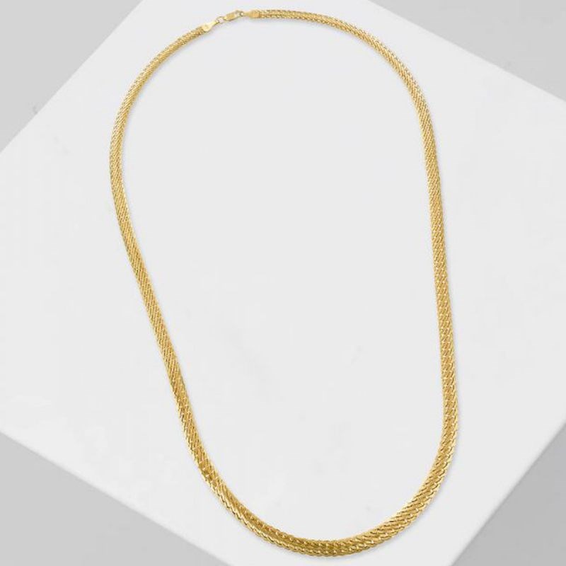 Collier Or Jaune - vue 3