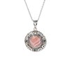 Pendentif 'Ocote' Rhodochrosite 5,80ct et Argent Massif 925/1000 - vue V1