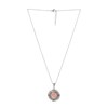 Pendentif 'Ocote' Rhodochrosite 5,80ct et Argent Massif 925/1000 - vue V3