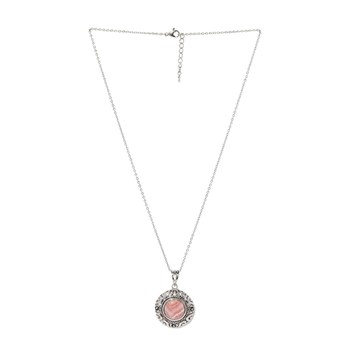 Hanger 'Ocote' Rhodochrosiet 5,80ct en Sterling Zilver 925/1000