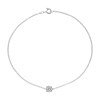 Bracelet 'Rome Radieuse' Or blanc et Diamant - vue V1