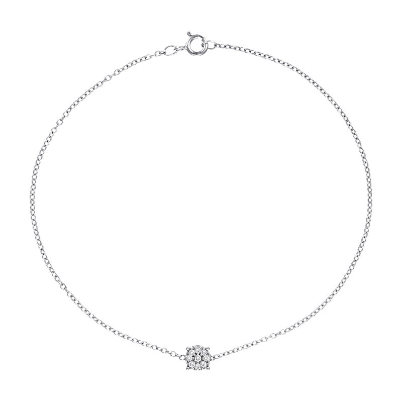 Bracelet 'Rome Radieuse' Or blanc et Diamant