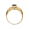 Bague 'Éden' Or jaune et Saphir - vue V5