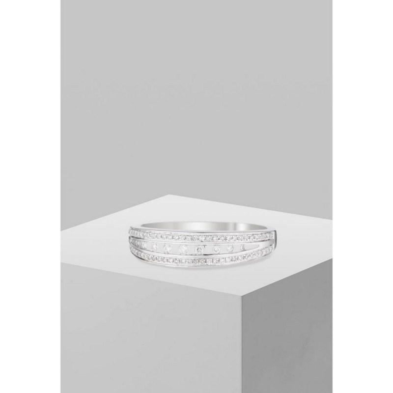 Bague ' Désirée' Or blanc et Diamant - vue 3