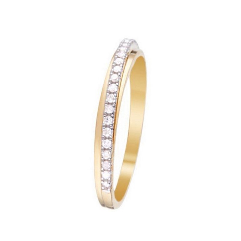 Bague ' Guillemette' Or jaune et Diamant