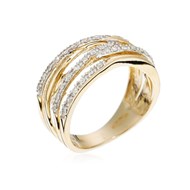 Bague 'Ariane Pure' Or jaune et Diamant